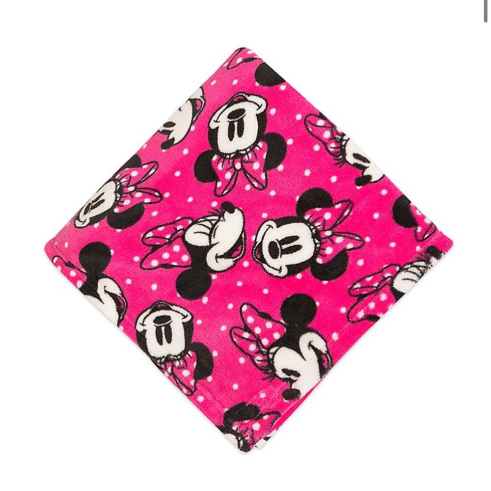 Minnie Mouse microfleece plush throw blanket! - Picture 3 of 4